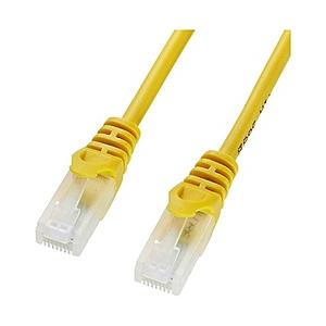 SANWA SUPPLY(サンワサプライ) LA-Y5TS-05Y カテゴリー5e対応ツメ折れ防止LANケーブル (5m/簡易パッケージ/イエロー) | SANWA SUPPLY