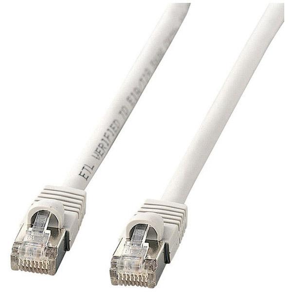 SANWA SUPPLY(サンワサプライ) STPエンハンスドカテゴリ5単線ケーブル（1m・ライトグレー） KB-STP-01LN | SANWA SUPPLY | 01