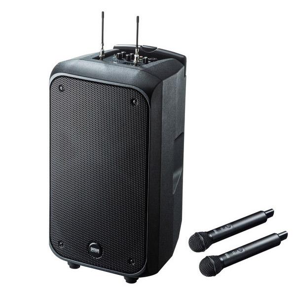 SANWA SUPPLY(サンワサプライ) ワイヤレスマイク付き拡声器スピーカー MM-SPAMP8 【864】 | SANWA SUPPLY | 01