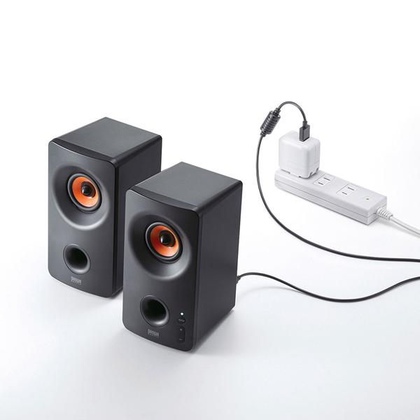 SANWA SUPPLY(サンワサプライ) MM-SPBT3WAY マルチメディアスピーカー Bluetooth対応 3WAY  ［USB電源 /2.0ch］ 【864】 | SANWA SUPPLY | 08