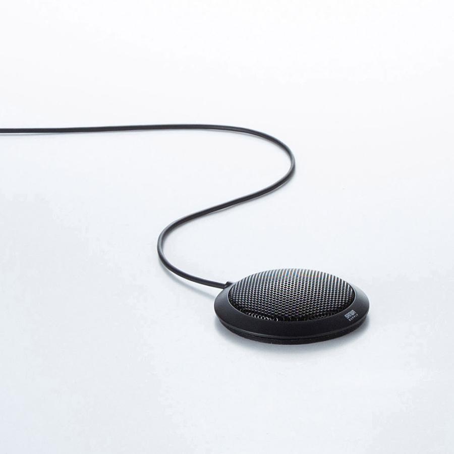 SANWA SUPPLY(サンワサプライ) MM-MCF02BK PCマイク   ［φ3.5mmミニプラグ］ | SANWA SUPPLY | 02