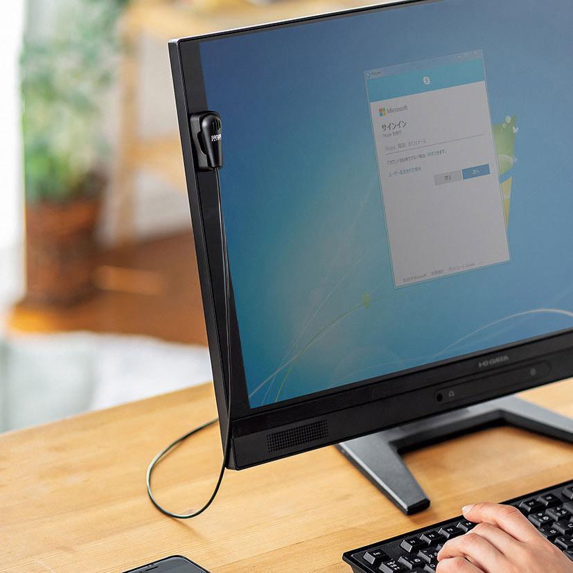 SANWA SUPPLY(サンワサプライ) MM-MCF03BK PCマイク   ［φ3.5mmミニプラグ］ | SANWA SUPPLY | 02