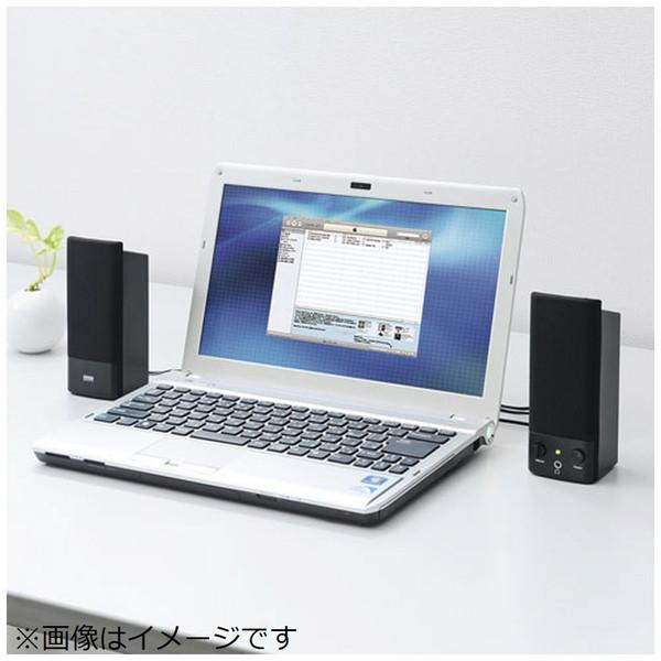 SANWA SUPPLY(サンワサプライ) MM-SPL2NU3 PCスピーカー USB-A / 3.5mm接続  ブラック ［USB電源］ | SANWA SUPPLY | 01