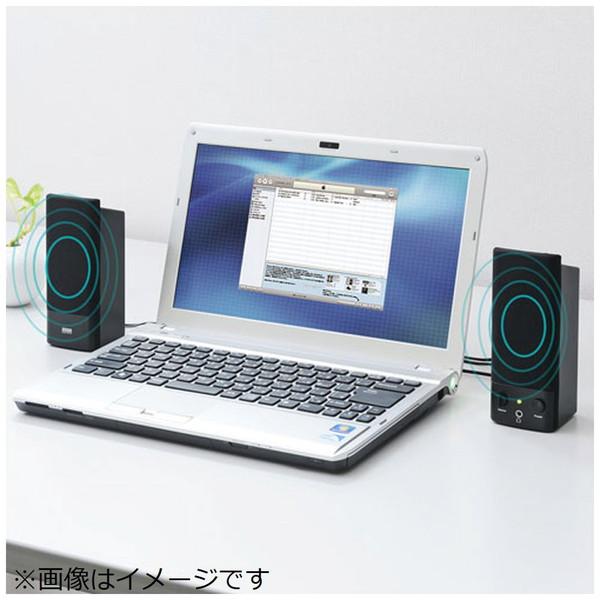SANWA SUPPLY(サンワサプライ) MM-SPL2NU3 PCスピーカー USB-A / 3.5mm接続  ブラック ［USB電源］ | SANWA SUPPLY | 08