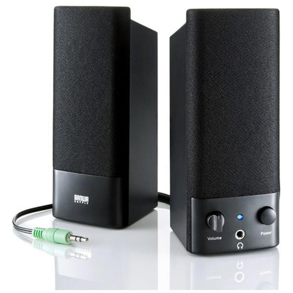 SANWA SUPPLY(サンワサプライ) MM-SPL2N3 PCスピーカー 3.5mm接続  ブラック ［AC電源 /2.0ch］ | SANWA SUPPLY | 05