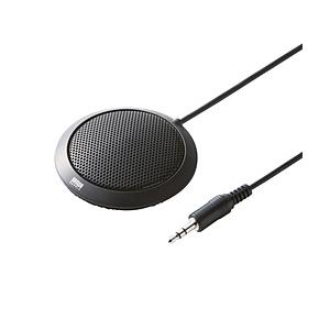 SANWA SUPPLY(サンワサプライ) MM-MC23N PCマイク フラット型(Win)  ［φ3.5mmミニプラグ］ | SANWA SUPPLY