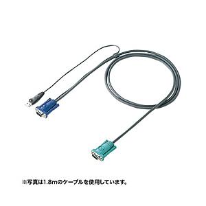 SANWA SUPPLY(サンワサプライ) パソコン自動切替器用ケーブル（3.0m）   SW-KLU300N | SANWA SUPPLY
