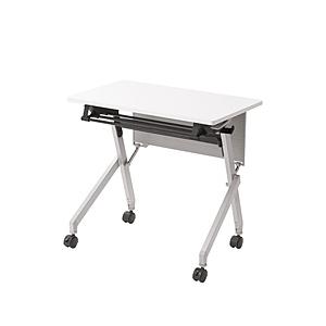 SANWA SUPPLY(サンワサプライ) フォールディングデスク [W750ｘD468ｘH700mm]  ホワイト FLD-7545W | SANWA SUPPLY