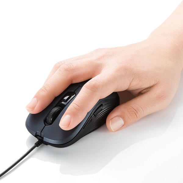 SANWA SUPPLY(サンワサプライ) 有線ブルーLEDマウス MA-BL114GM [振込不可] | SANWA SUPPLY | 01