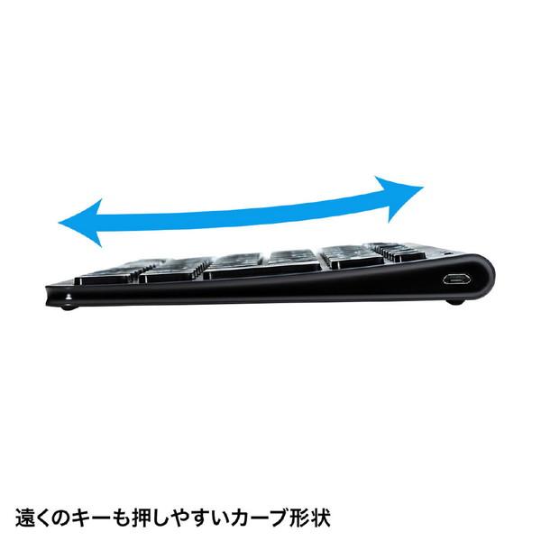 SANWA SUPPLY(サンワサプライ) Bluetoothスリムキーボード SKB-BT32BK [Bluetooth /ワイヤレス] | SANWA SUPPLY | 06