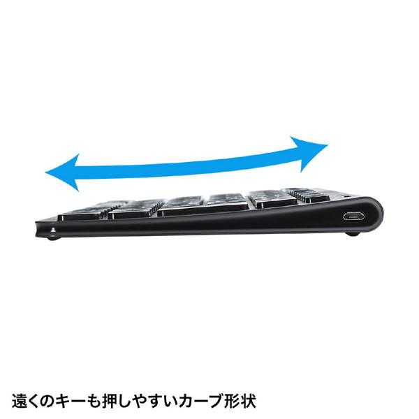 SANWA SUPPLY(サンワサプライ) ワイヤレススリムキーボード SKB-WL32BK [USB /ワイヤレス] | SANWA SUPPLY | 05