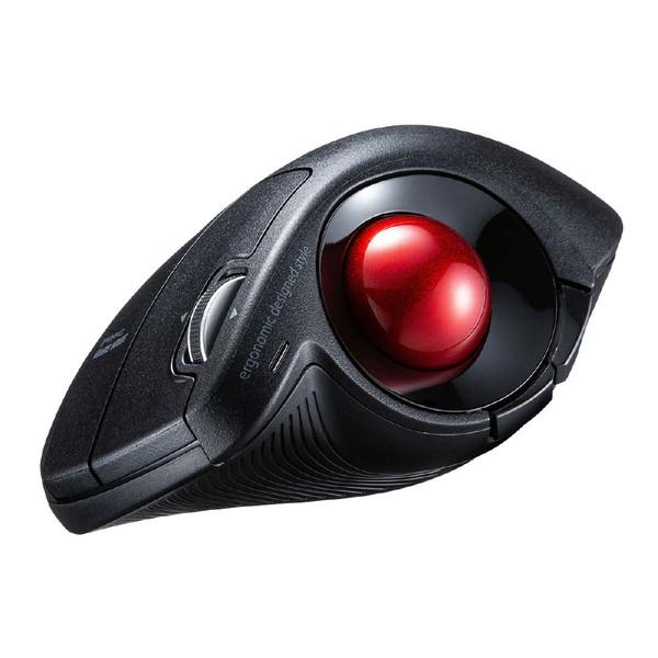 SANWA SUPPLY(サンワサプライ) トラックボール   MA-BTTB179BK ［IR LED /無線(ワイヤレス) /5ボタン /Bluetooth］ | SANWA SUPPLY