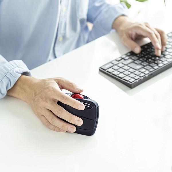 SANWA SUPPLY(サンワサプライ) トラックボール   MA-BTTB179BK ［IR LED /無線(ワイヤレス) /5ボタン /Bluetooth］ | SANWA SUPPLY | 11