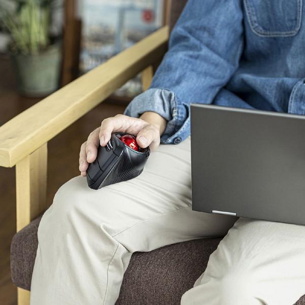 SANWA SUPPLY(サンワサプライ) トラックボール   MA-BTTB179BK ［IR LED /無線(ワイヤレス) /5ボタン /Bluetooth］ | SANWA SUPPLY | 12