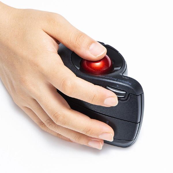 SANWA SUPPLY(サンワサプライ) トラックボール   MA-BTTB179BK ［IR LED /無線(ワイヤレス) /5ボタン /Bluetooth］ | SANWA SUPPLY | 13