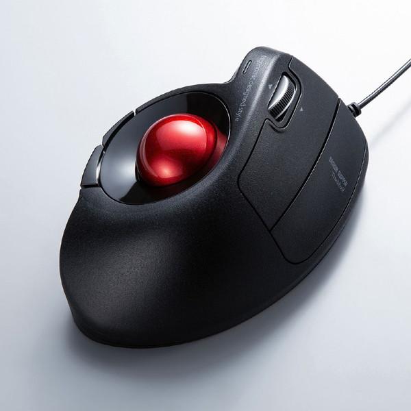 SANWA SUPPLY(サンワサプライ) トラックボール   MA-TB177BK ［IR LED /有線 /5ボタン /USB］ | SANWA SUPPLY | 03