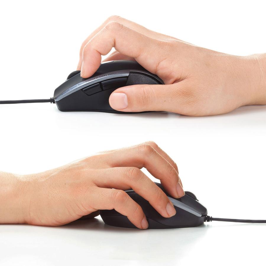 SANWA SUPPLY(サンワサプライ) マウス  ブラック MA-BL168BK ［BlueLED /有線 /5ボタン /USB］ 【864】 | SANWA SUPPLY | 05