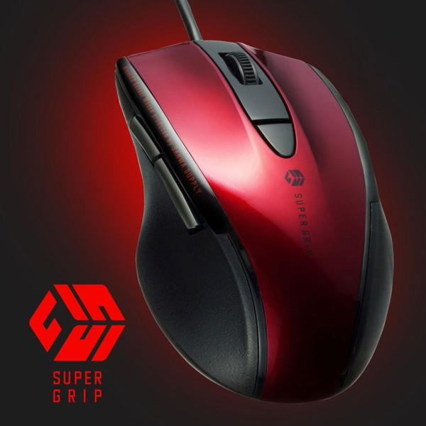 SANWA SUPPLY(サンワサプライ) マウス  レッド MA-BL168R ［BlueLED /有線 /5ボタン /USB］ | SANWA SUPPLY | 14