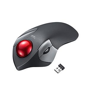SANWA SUPPLY(サンワサプライ) マウス トラックボール(Chrome/Mac/Windows11対応)  MA-WTB182BK ［光学式 /無線(ワイヤレス) /5ボタン /USB］ | SANWA SUPPLY