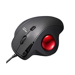 SANWA SUPPLY(サンワサプライ) マウス トラックボール(Chrome/Mac/Windows11対応)  MA-TB184BK ［光学式 /有線 /5ボタン /USB］ | SANWA SUPPLY