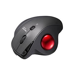 マウス トラックボール(Chrome/Android/iPadOS/iOS/Mac/Windows11対応)  MA-BTTB186BK ［光学式 /無線(ワイヤレス) /5ボタン /Bluetooth］ | SANWA SUPPLY