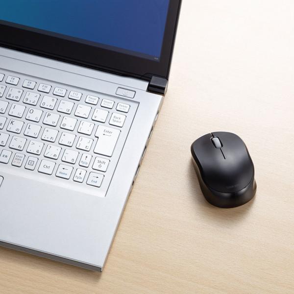 マウス (Chrome/Android/iPadOS/iOS/Mac/Windows11対応) ブラック MA-BBS308BK ［BlueLED /無線(ワイヤレス) /3ボタン /Bluetooth］ | SANWA SUPPLY | 04