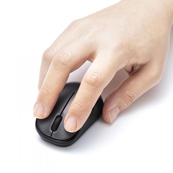 SANWA SUPPLY(サンワサプライ) マウス (Chrome/Mac/Windows11対応) ダークシルバー MA-WBS311DS ［BlueLED /無線(ワイヤレス) /3ボタン /USB］ | SANWA SUPPLY | 10