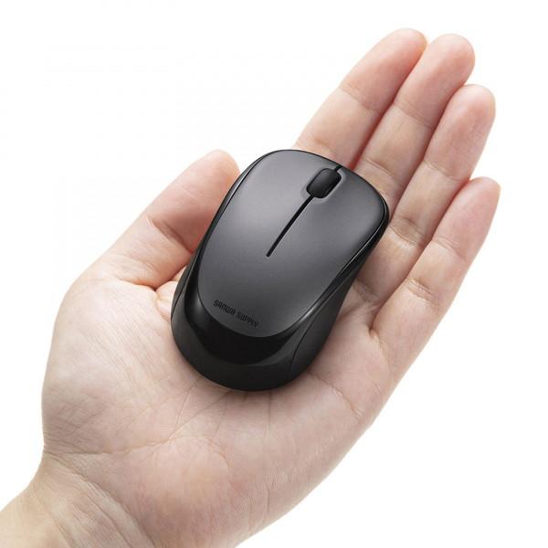 SANWA SUPPLY(サンワサプライ) マウス (Chrome/Mac/Windows11対応) ダークシルバー MA-WBS311DS ［BlueLED /無線(ワイヤレス) /3ボタン /USB］ | SANWA SUPPLY | 01