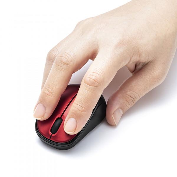 SANWA SUPPLY(サンワサプライ) マウス (Chrome/Mac/Windows11対応) レッド MA-WBS311R ［BlueLED /無線(ワイヤレス) /3ボタン /USB］ | SANWA SUPPLY | 10