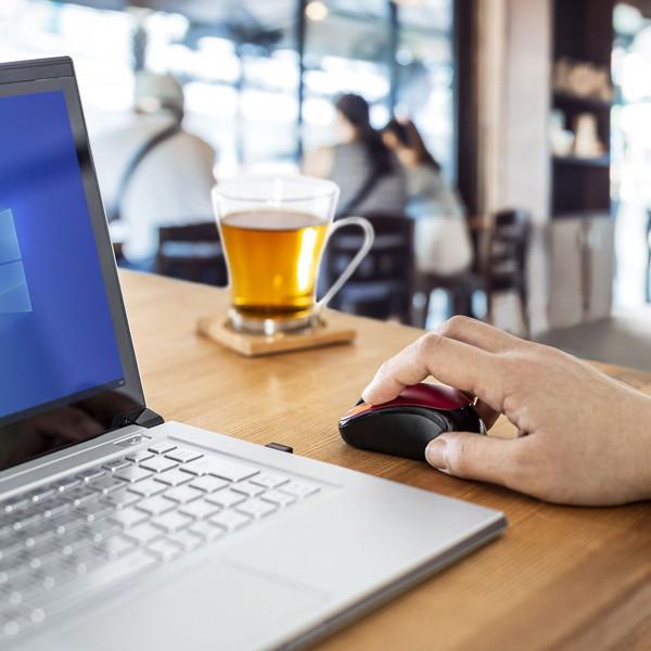 SANWA SUPPLY(サンワサプライ) マウス (Chrome/Mac/Windows11対応) レッド MA-WBS311R ［BlueLED /無線(ワイヤレス) /3ボタン /USB］ | SANWA SUPPLY | 08