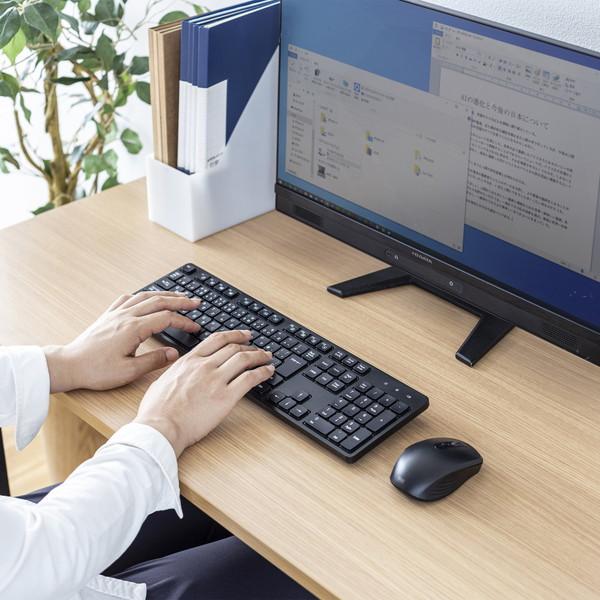 SANWA SUPPLY(サンワサプライ) キーボード・マウスセット 109キー(Windows11対応) ブラック SKB-WL37SETBK ［ワイヤレス /USB］ | SANWA SUPPLY | 16