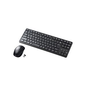 SANWA SUPPLY(サンワサプライ) キーボード・マウスセット 92キー(Windows11対応) ブラック SKB-WL38SETBK ［ワイヤレス /USB］ | SANWA SUPPLY