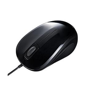 SANWA SUPPLY(サンワサプライ) マウス SIAA抗菌(Chrome/Mac/Windows11対応) ブラック MA-YBSK315BK ［BlueLED /有線 /3ボタン /USB］ | SANWA SUPPLY