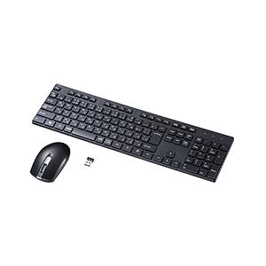 SANWA SUPPLY(サンワサプライ) キーボード・マウスセット (Windows11対応)  SKB-WL39SETBK ［ワイヤレス /USB］ | SANWA SUPPLY