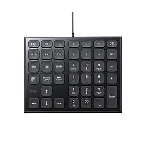 SANWA SUPPLY(サンワサプライ) 表計算USBテンキー NT-27UBK [有線/USB Aコネクタ] 【864】 | SANWA SUPPLY