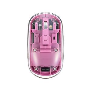 マウス (Chrome/Android/iPadOS/iOS/Mac/Windows11対応) ピンク MA-SWBIRS332P ［IR LED /無線(ワイヤレス) /3ボタン /Bluetooth・USB］ | SANWA SUPPLY