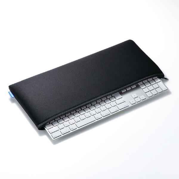 SANWA SUPPLY(サンワサプライ) IN-C8 キーボード用 クッションケース（内寸 W455×D40×H180mm）  ブラック | SANWA SUPPLY | 01