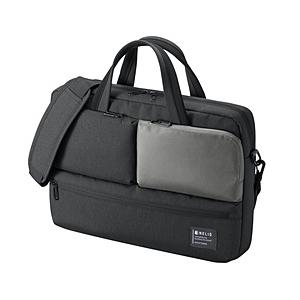 SANWA SUPPLY(サンワサプライ) ノートパソコン対応［〜15.6インチ］ カジュアルPCバッグ キャリーオン対応  ブラック BAG-CA10BK | SANWA SUPPLY