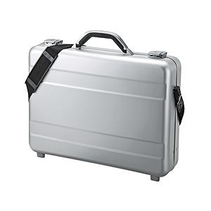 SANWA SUPPLY(サンワサプライ) ノートパソコン対応 [〜15.6インチワイド] PCアルミケース  シルバー BAG-AL4N2 【864】 | SANWA SUPPLY