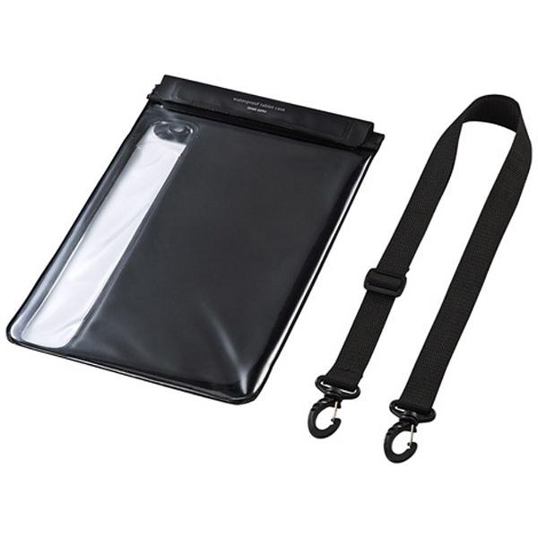 SANWA SUPPLY(サンワサプライ) 10.1インチタブレット対応［横幅 270mm］　防水防塵ケース スタンド・ショルダーベルト付き　ブラック　PDA-TABWPST10BK | SANWA SUPPLY | 01