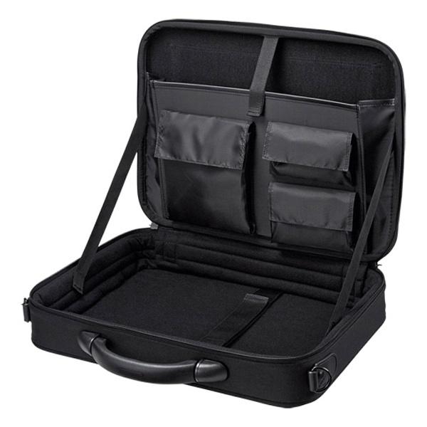 SANWA SUPPLY(サンワサプライ) ノートPC対応[15.6インチワイド] セミハードPCケース ブラック BAG-EVA5BKN | SANWA SUPPLY | 01