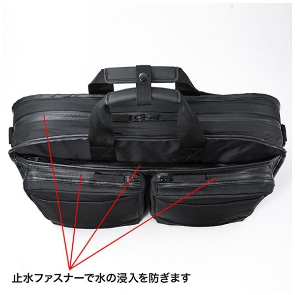 SANWA SUPPLY(サンワサプライ) ［15.6インチ対応] 超撥水・軽量パソコンバッグ 3WAYタイプ ブラック BAG-LW10BK | SANWA SUPPLY | 02