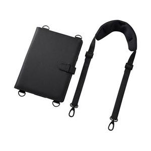 SANWA SUPPLY(サンワサプライ) 10.1インチタブレット対応［横幅 245〜285mm］　ショルダーベルト付きケース スタンド機能付き　ブラック　PDA-TAB4ST | SANWA SUPPLY