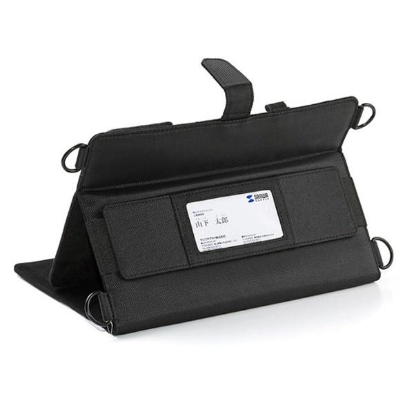 SANWA SUPPLY(サンワサプライ) 10.1インチタブレット対応［横幅 245〜285mm］　ショルダーベルト付きケース スタンド機能付き　ブラック　PDA-TAB4ST | SANWA SUPPLY | 03