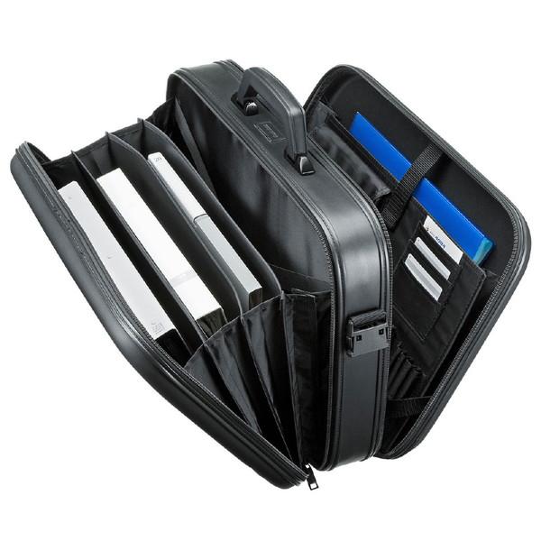 SANWA SUPPLY(サンワサプライ) セミハードPCケース（17.3型ワイド・ダブルタイプ・ブラック） BAG-716BK2 | SANWA SUPPLY | 02