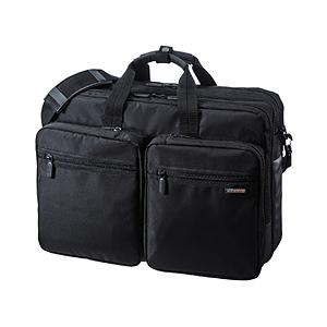 SANWA SUPPLY(サンワサプライ) ３WAYビジネスバッグ（出張用・大型） BAG-3WAY22BK   BAG-3WAY22BK | SANWA SUPPLY