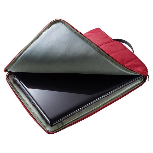 SANWA SUPPLY(サンワサプライ) カジュアルPCインナーケース（15.6型ワイド） IN-CA15R | SANWA SUPPLY | 01