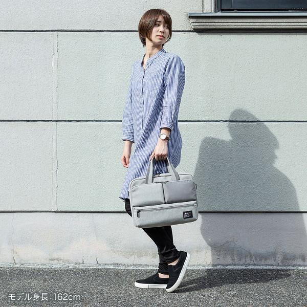 SANWA SUPPLY(サンワサプライ) ノートパソコン対応［〜13.3インチ］ カジュアルPCバッグ キャリーオン対応  グレー BAG-CA11GY | SANWA SUPPLY | 07