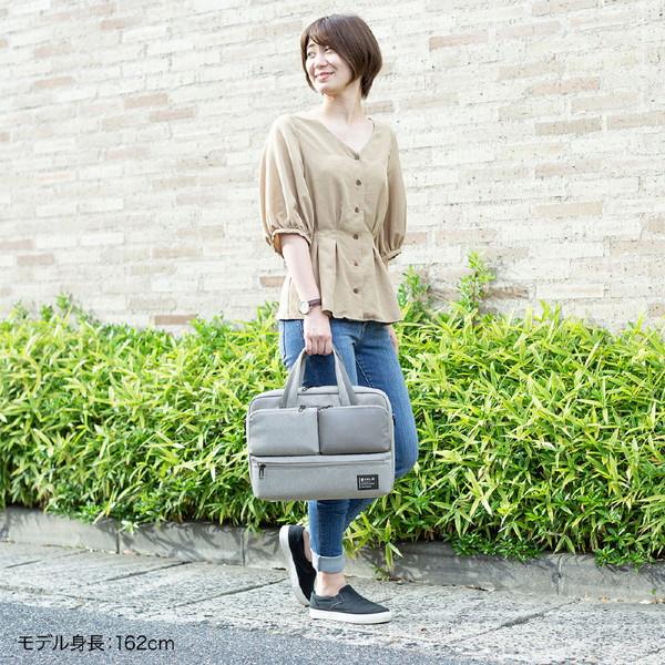 SANWA SUPPLY(サンワサプライ) ノートパソコン対応［〜13.3インチ］ カジュアルPCバッグ キャリーオン対応  グレー BAG-CA11GY | SANWA SUPPLY | 08