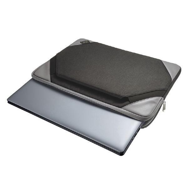 SANWA SUPPLY(サンワサプライ) ノートパソコン対応［〜15.6インチワイド］ 衝撃吸収PCケース  ブラック IN-MF15BK | SANWA SUPPLY | 01